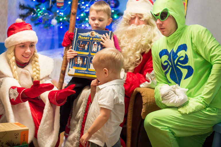 Как к нам Дед Мороз приходил