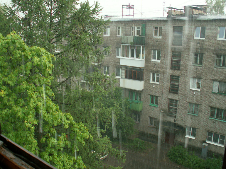 В Петербурге сегодня гроза