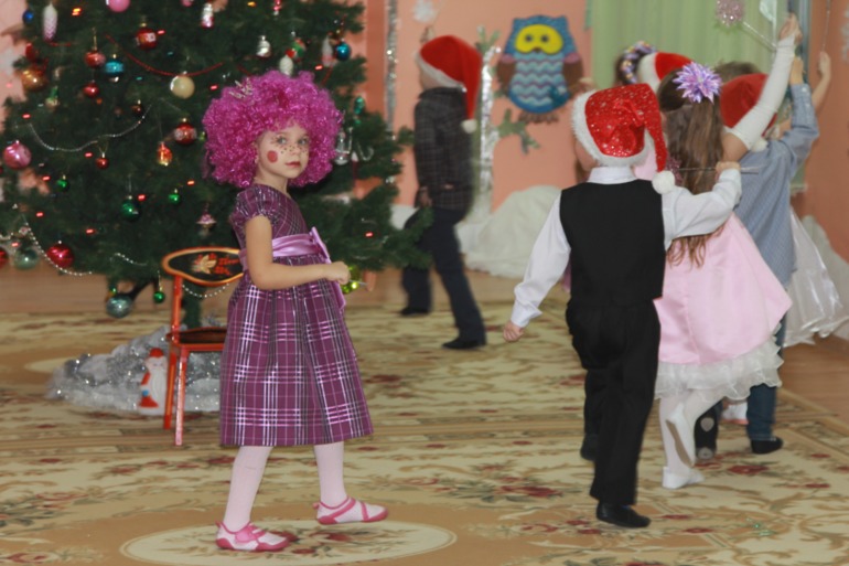 Новый год в саду)