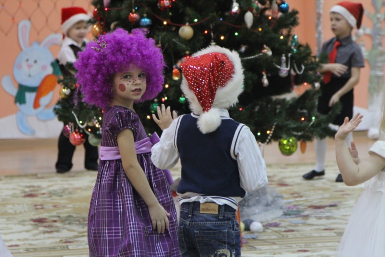 Новый год в саду)