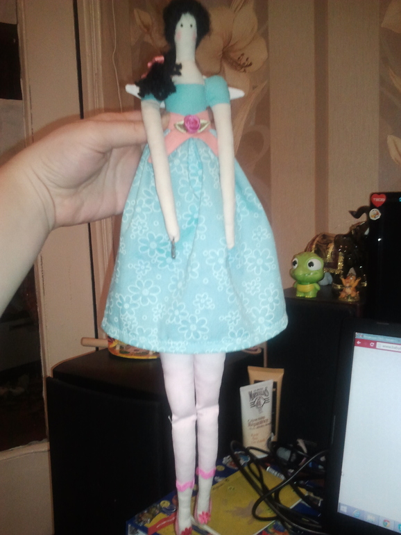 Моя первая, но не последняя тильда.