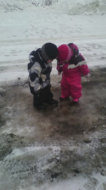 весенняя прогулка в январе)))