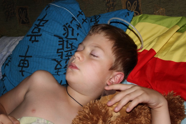 Данька заболел (