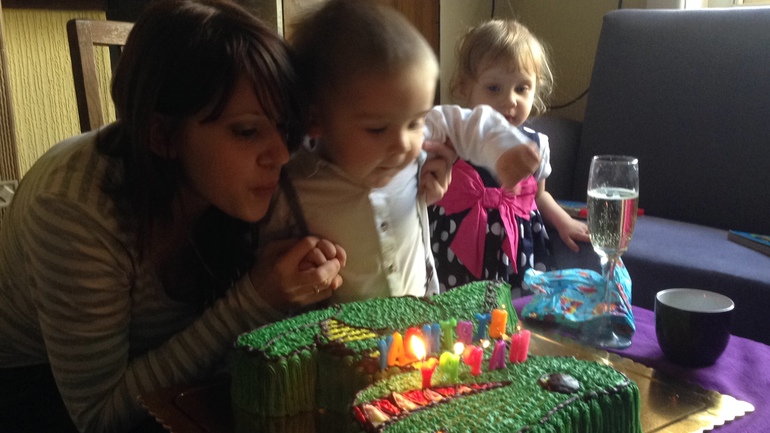 Фотографии с дня рождения. ( 2 Года)