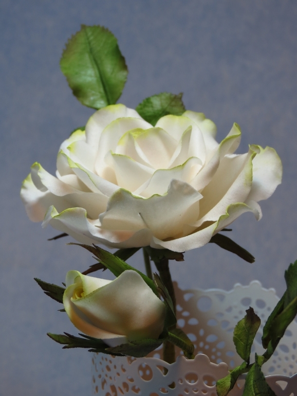 Мои цветочки с Курсов Олеси Голумбевской.