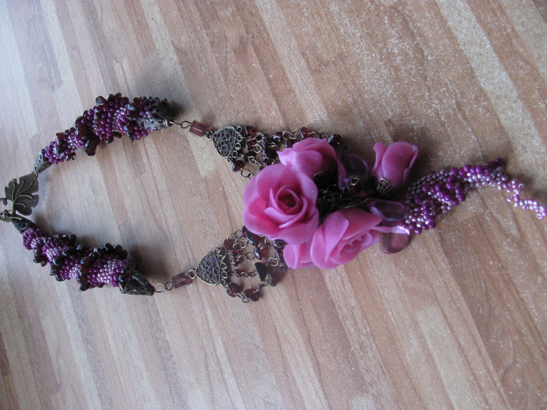 Колье ручной работы.130 грн. Чернигов. Украина.