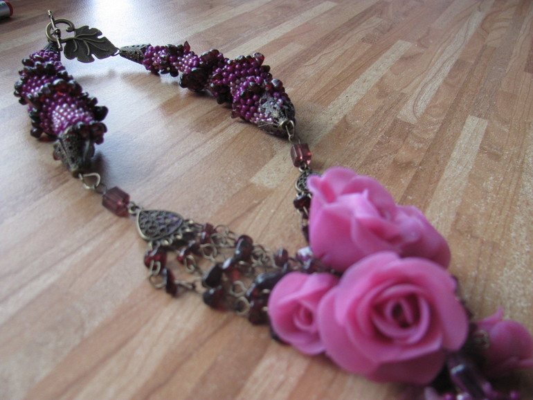 Колье ручной работы.130 грн. Чернигов. Украина.