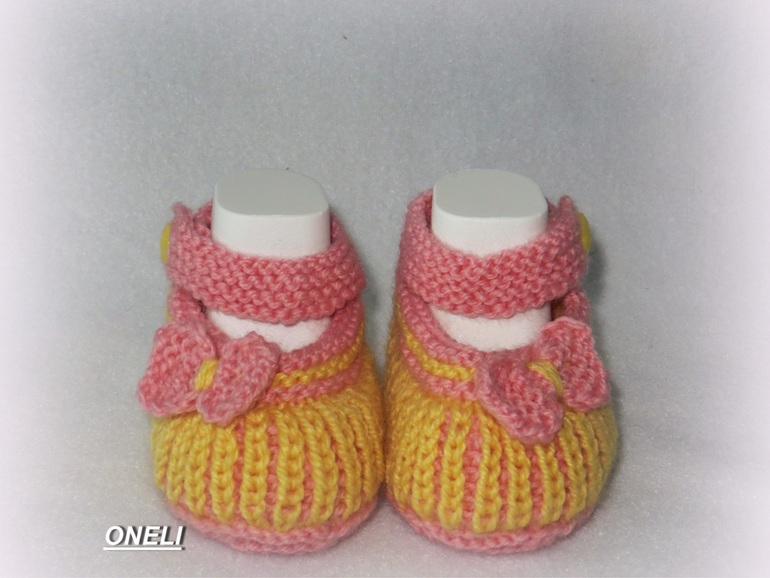 Пинетки-туфельки "Бантик"