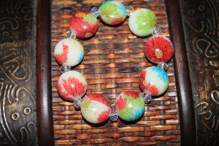 Мои первые браслетики!