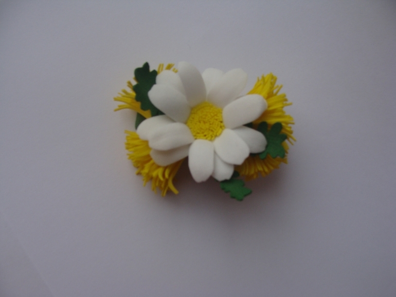 Мои первые цветочки из фоамирана