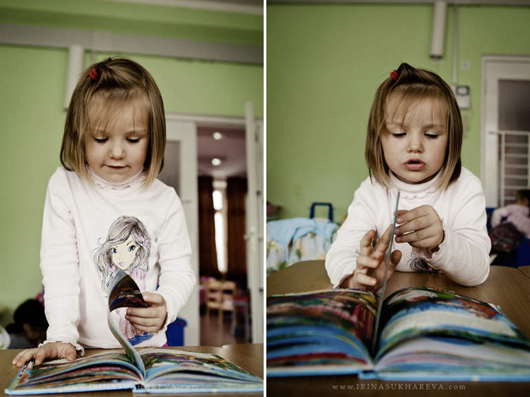 Один день из жизни в детском саду. Часть 2. Играем.