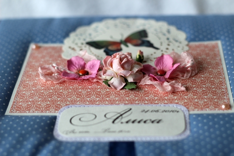 Коробочка "Мамины сокровища" для Алисы