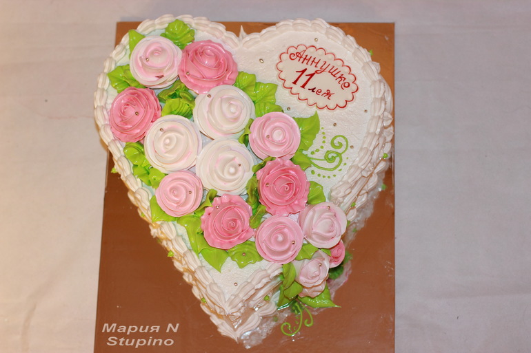 Розовые розы...