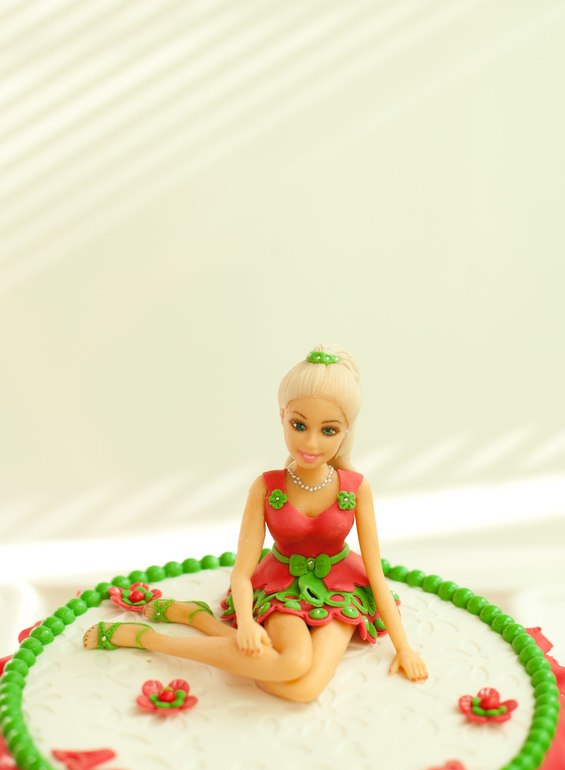 Тортик с Барби