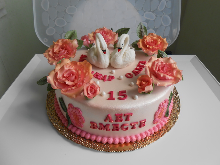 Тортик на юбилей свадьбы