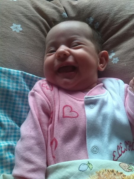 Нам полтора месяца!!!