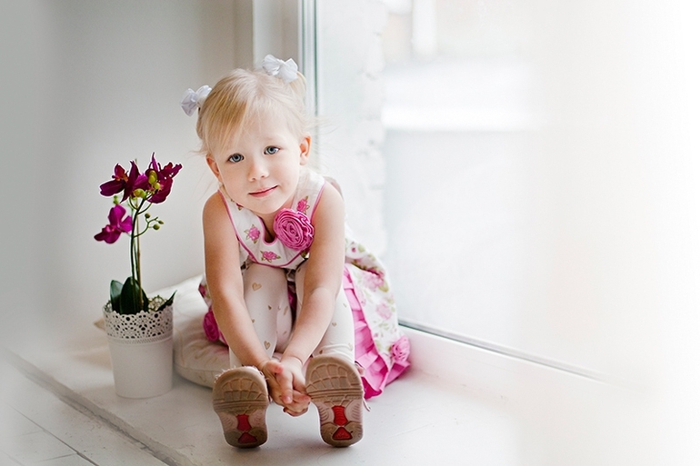 Фотосессия в три годика.