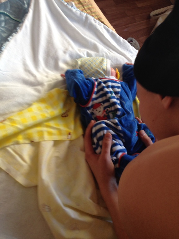 Вчера забрали Настиных деток)))