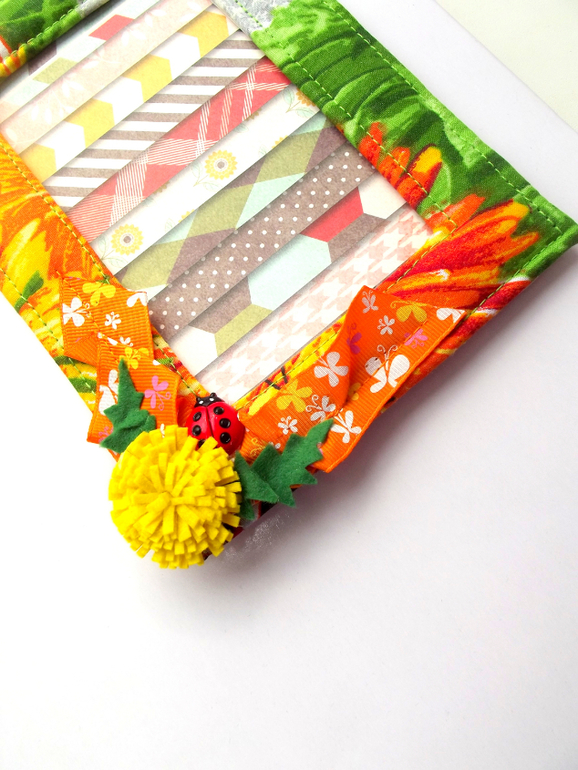 Тканевые рамочки для фото