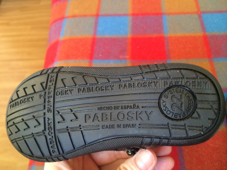 Pablosky сапоги для девочки 22 размер