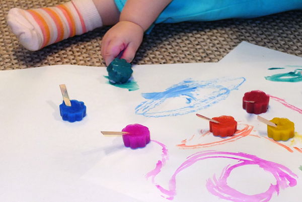 Художка-онлайн: занятие 5. Рисование кубиками льда.