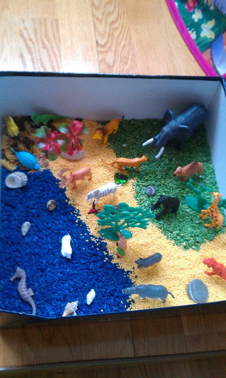 Сенсорная коробочка))