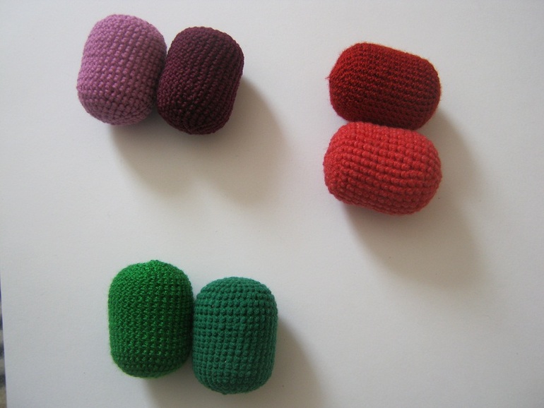 Разноцветные цилиндры