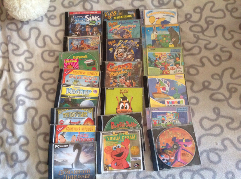 Отдам много дисков , отдала