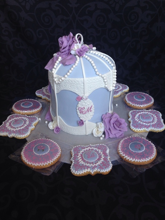 торт с печеньками