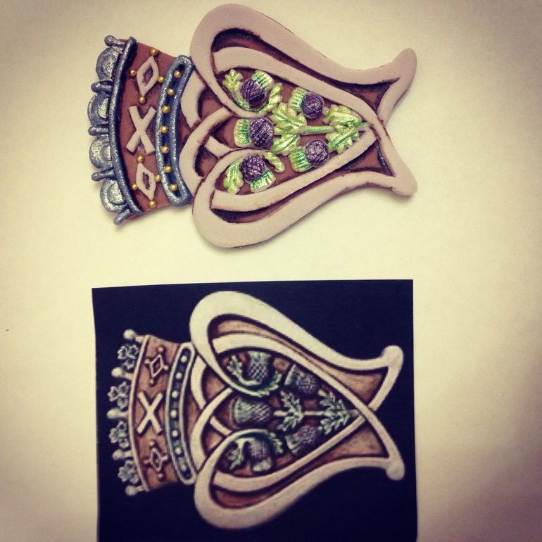 Торт с волынкой 8.5 кг.