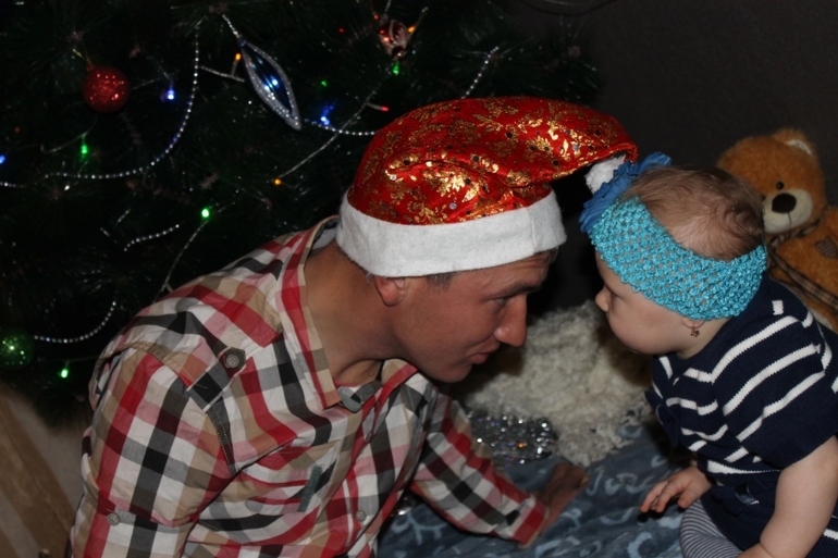 Запаздалое фото с нашего Нового 2014 года)