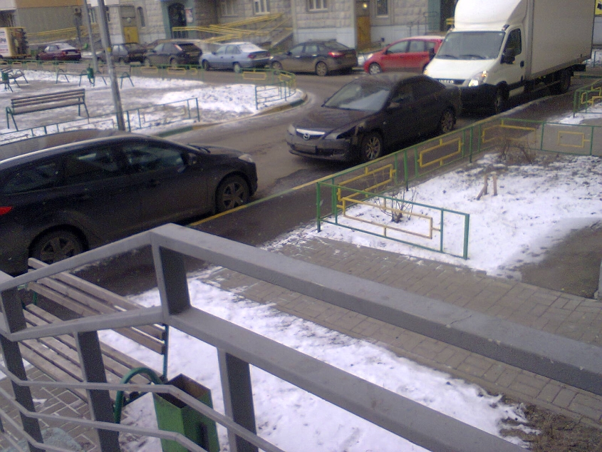 Страдания прошедшей ночи...