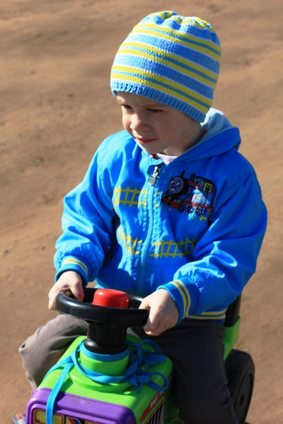 Веселый полосатик