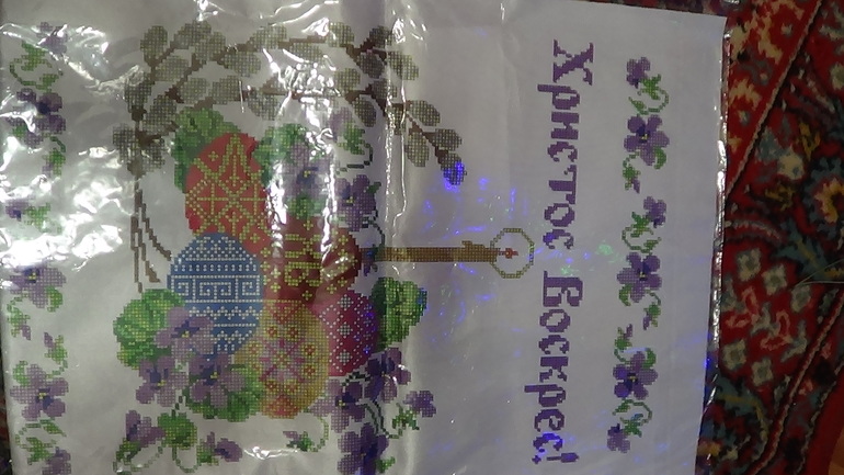 моя вышивка крестиком