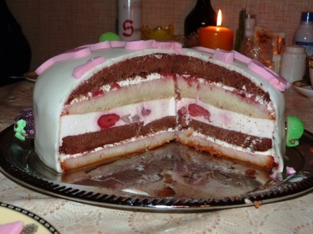 Наш первый торт
