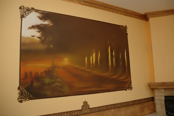 Роспись интерьеров в 3D