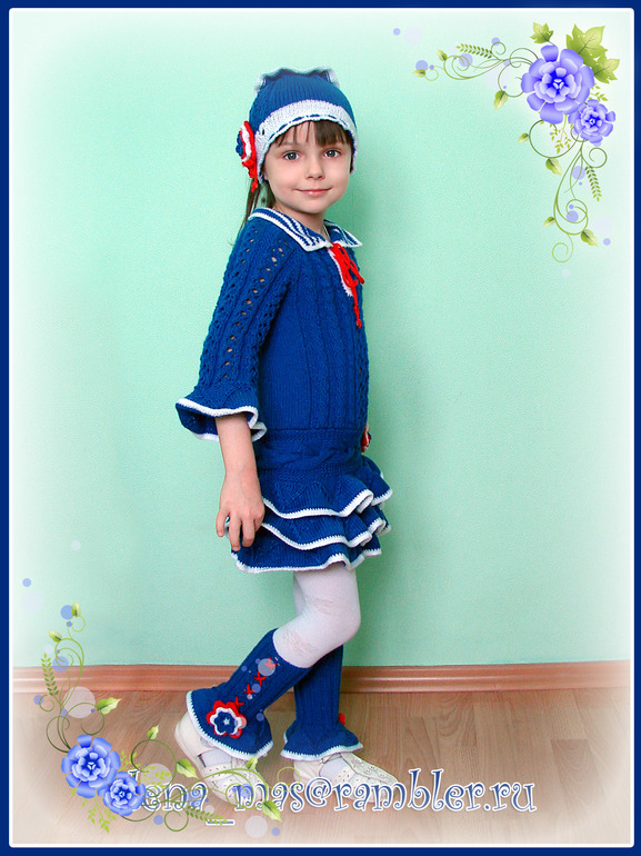 Теплый комплект для девочки