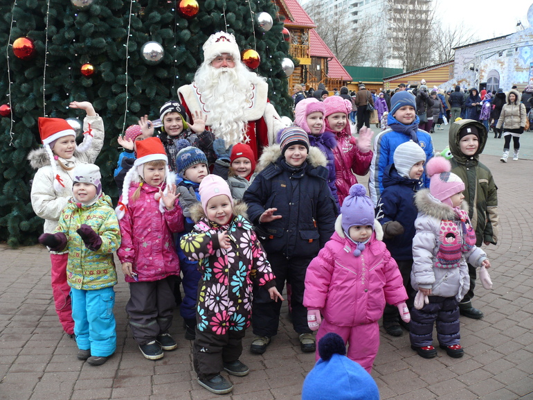 Усадьба Деда Мороза в Кузьминках!