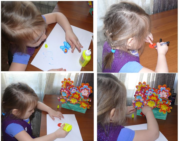 Поделка на 8 марта!