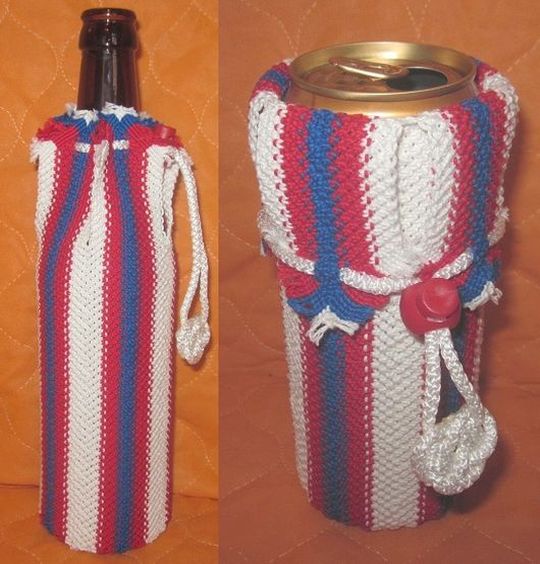 Универсальный чехол на бутылку и банку "Антиполицай". В ассортименте