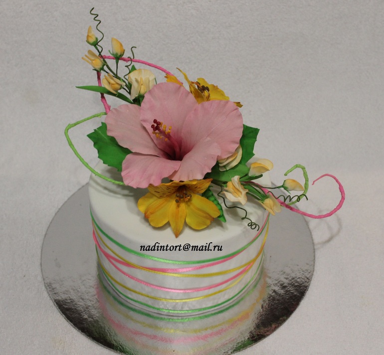 Букетик цветочков для свекрови!