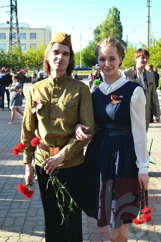 в Белгороде прошёл бал под открытым небом «Мелодии победного вальса»