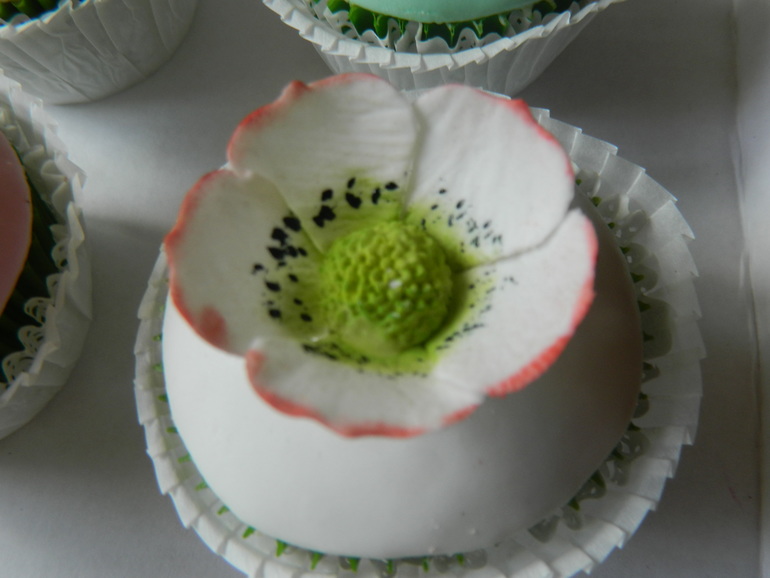 Капкейки с цветочками)))