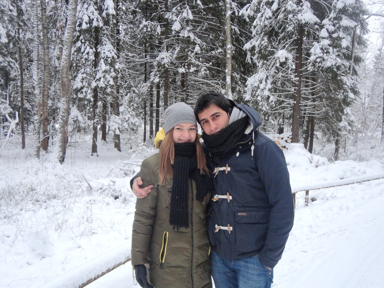 Отдых 30.11-01.12.2013 Драгунский ручей СПБ