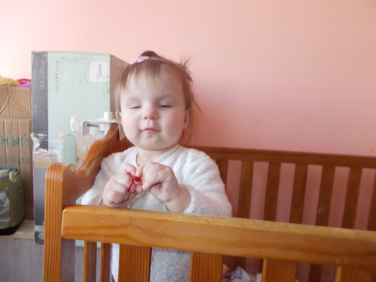 Наши первые хвостики)))