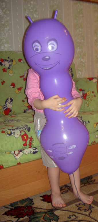 Шарик с ножками!