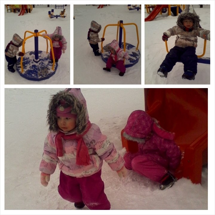 наши прогулочки в минус 13-15 градусов