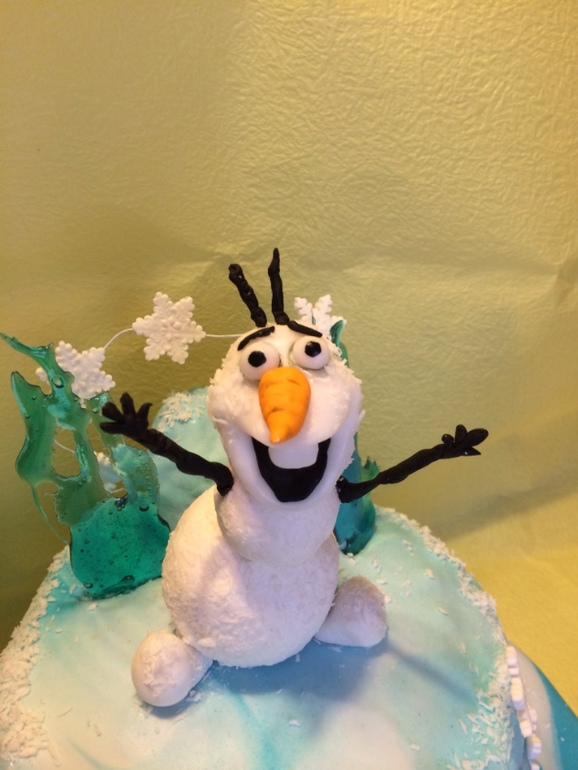 Эльза холодное сердце и  олаф