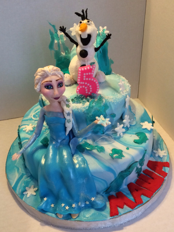 Эльза холодное сердце и  олаф