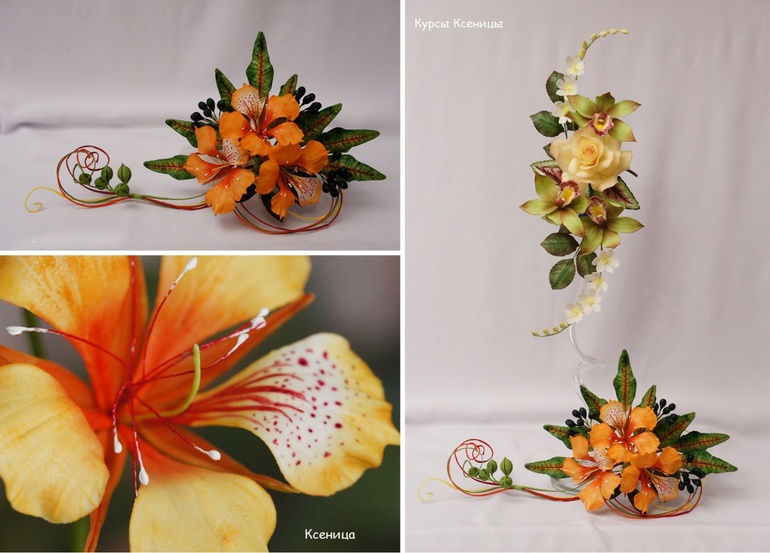 Курс по сахарной флористике в английской технике. Осталось 2 места!!!